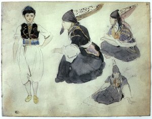 Morocco by Ferdinand Victor Eugene Delacroix